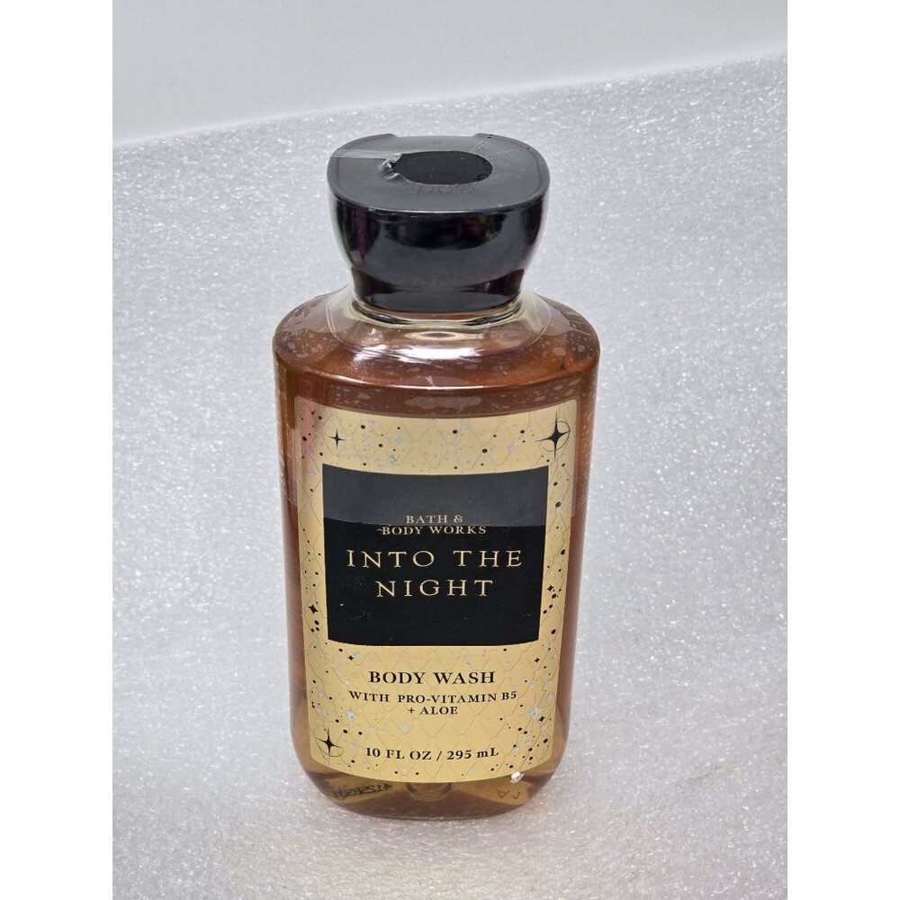 Bath & Body Works Into The Night Body Wash 10 Fl Oz With Pro-Vitamin B5 & Aloe